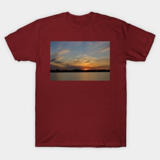 St. Clair River Sunset No.2 T-Shirt